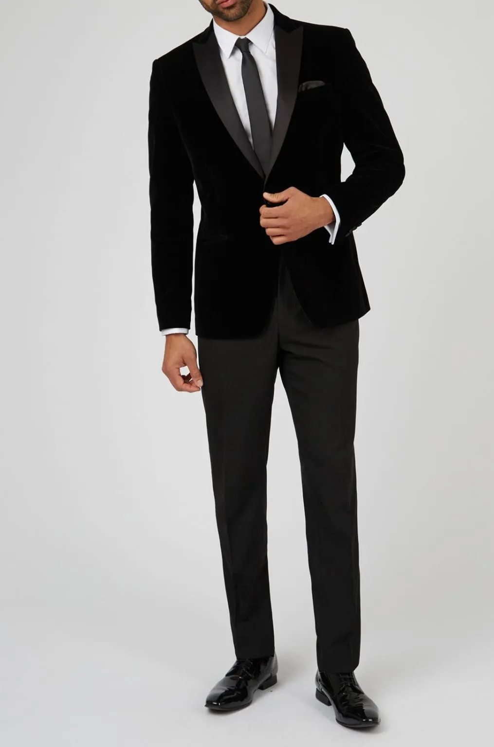 Antique Rogue Black Velvet Dresswear Jacket