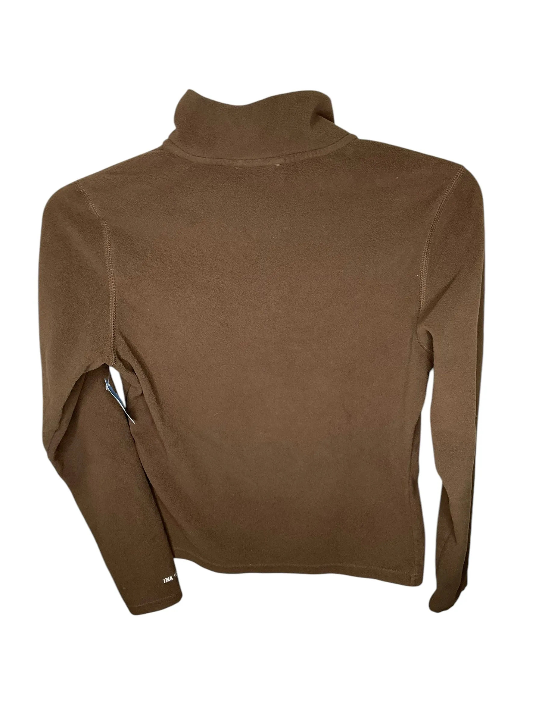 Athletic Jacket By The North Face In Brown, Size: Xs