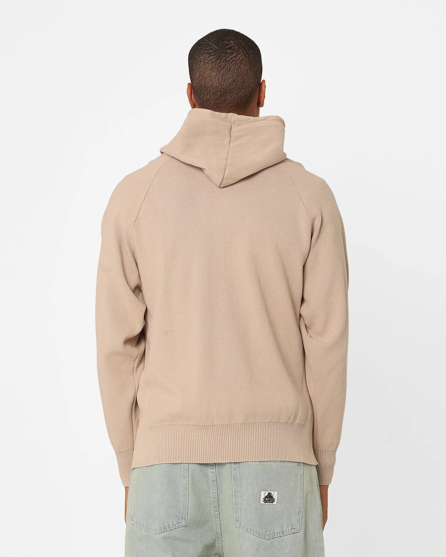 Champion LFS Knitted Hoodie Cafe Latte