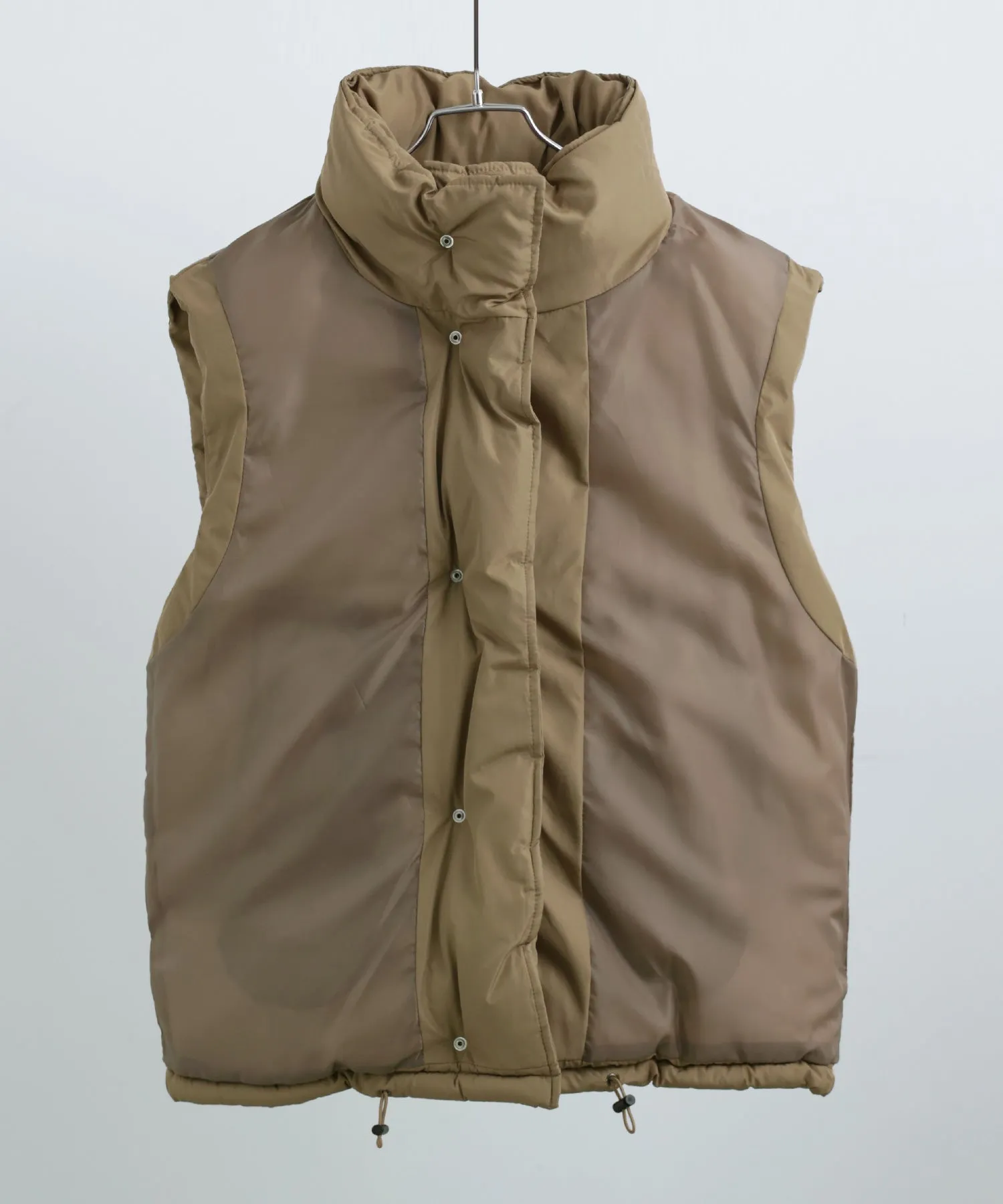 Fake Down Oversize Vest