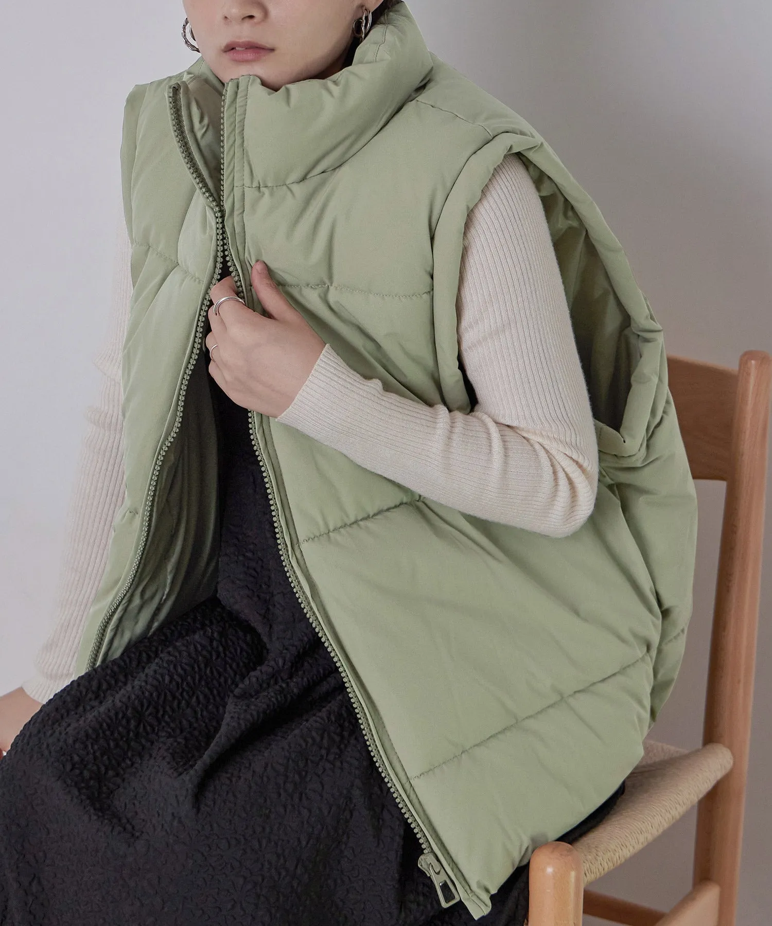 Fiber Down Over Vest