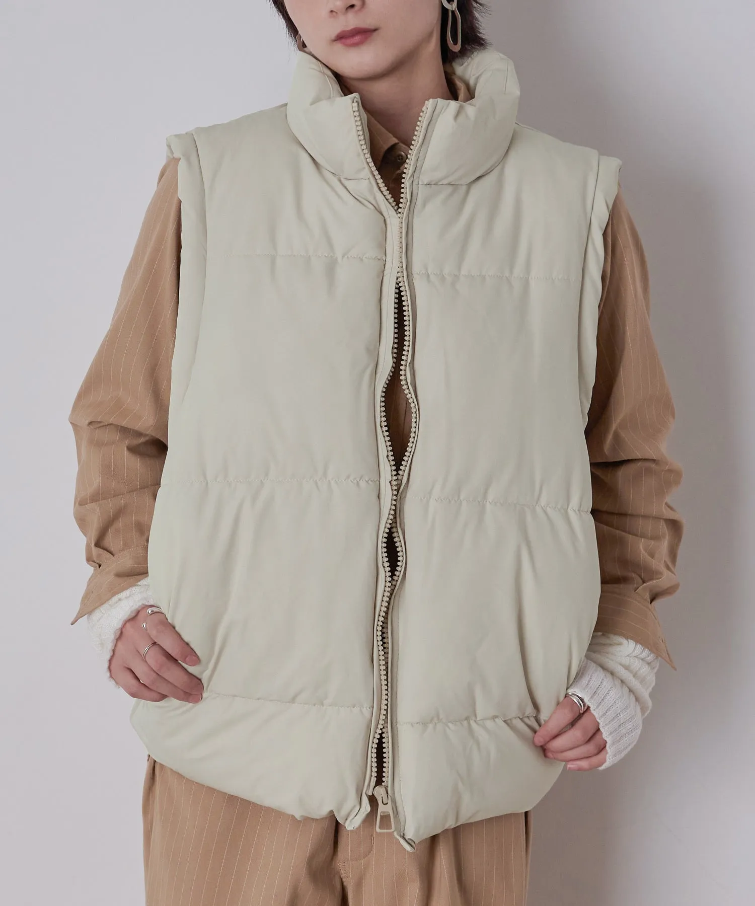 Fiber Down Over Vest