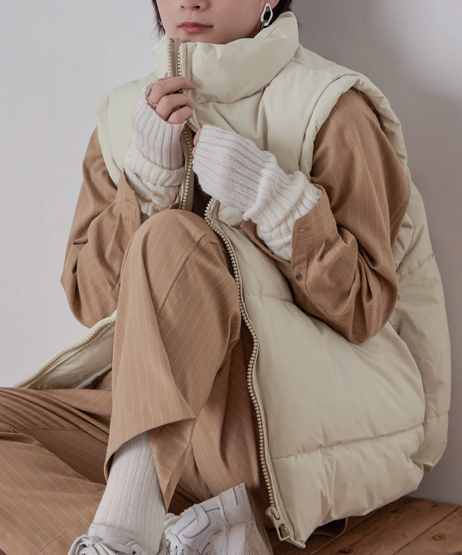 Fiber Down Over Vest
