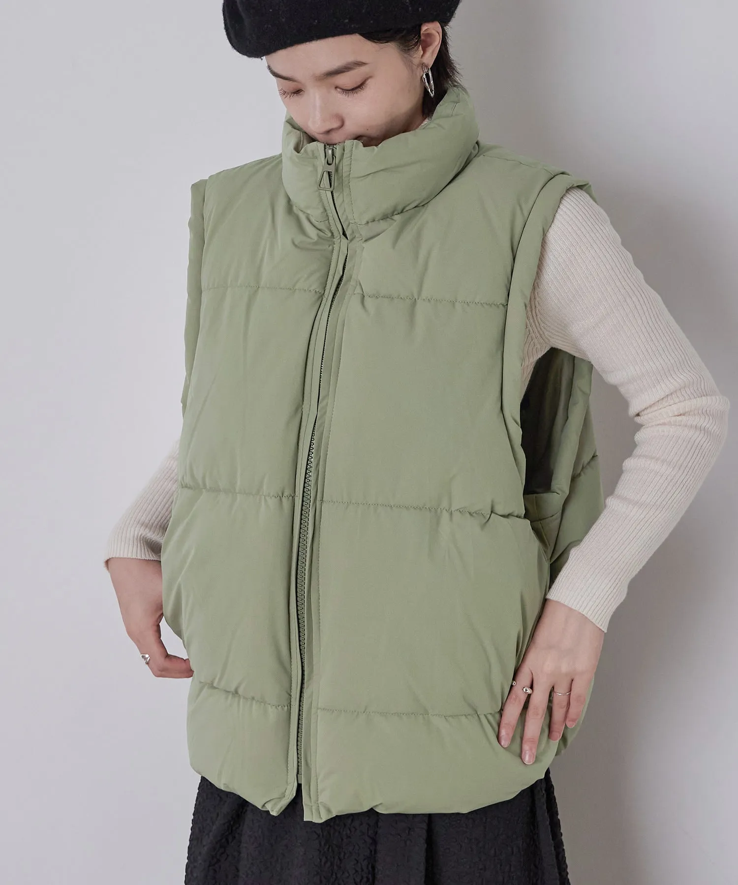 Fiber Down Over Vest