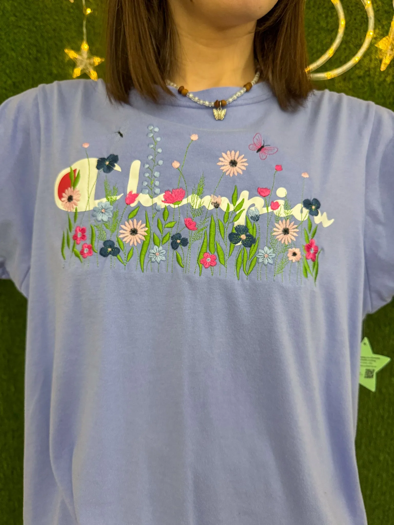Floral Champion Lilac T-Shirt XL