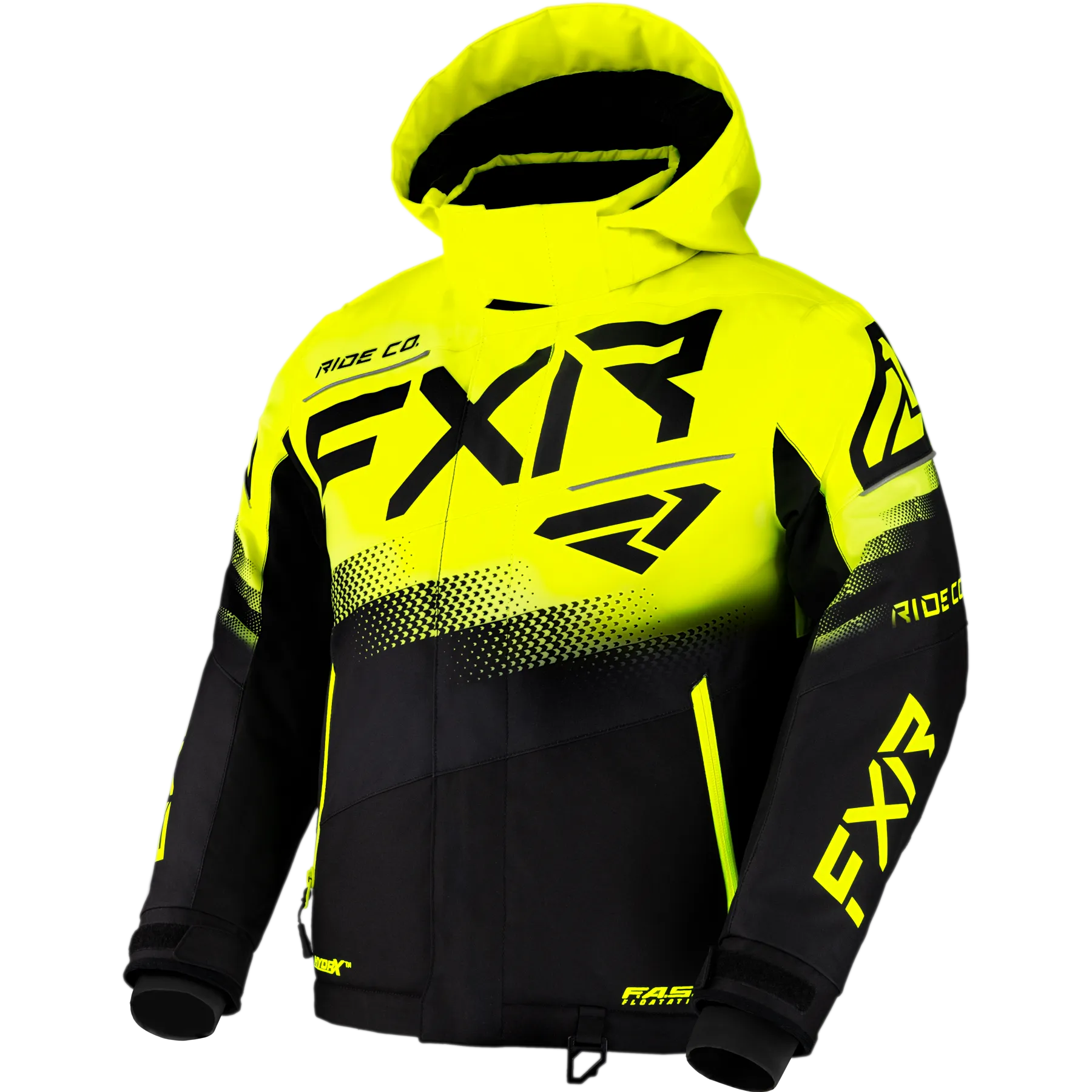 FXR Youth Boost Jacket Black/Hi-Vis