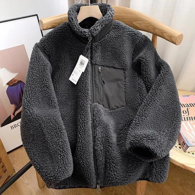 Gretchen  Sherpa Zip-Up Jacket