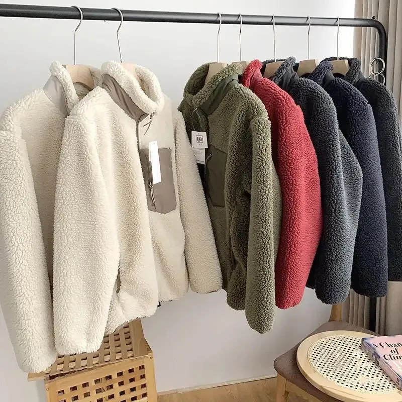 Gretchen  Sherpa Zip-Up Jacket