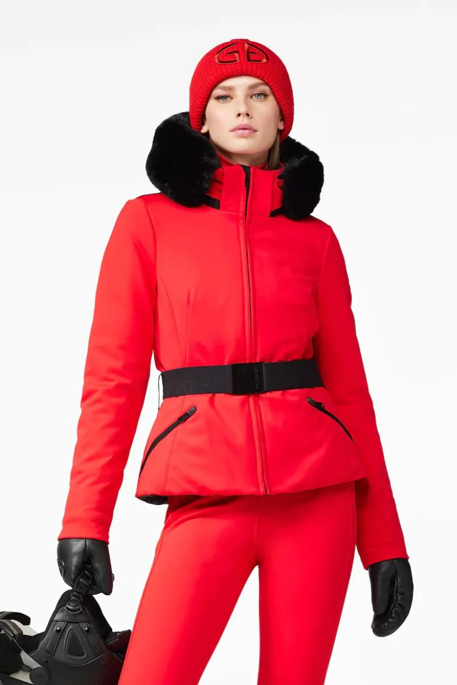 Hida Ski Jacket Real Border Flame