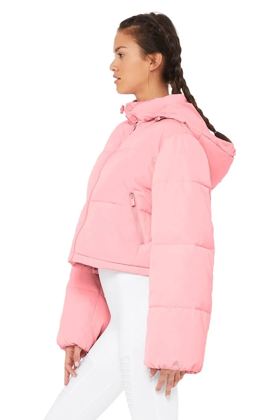 Introspective Quilted Jacket - Flamingo