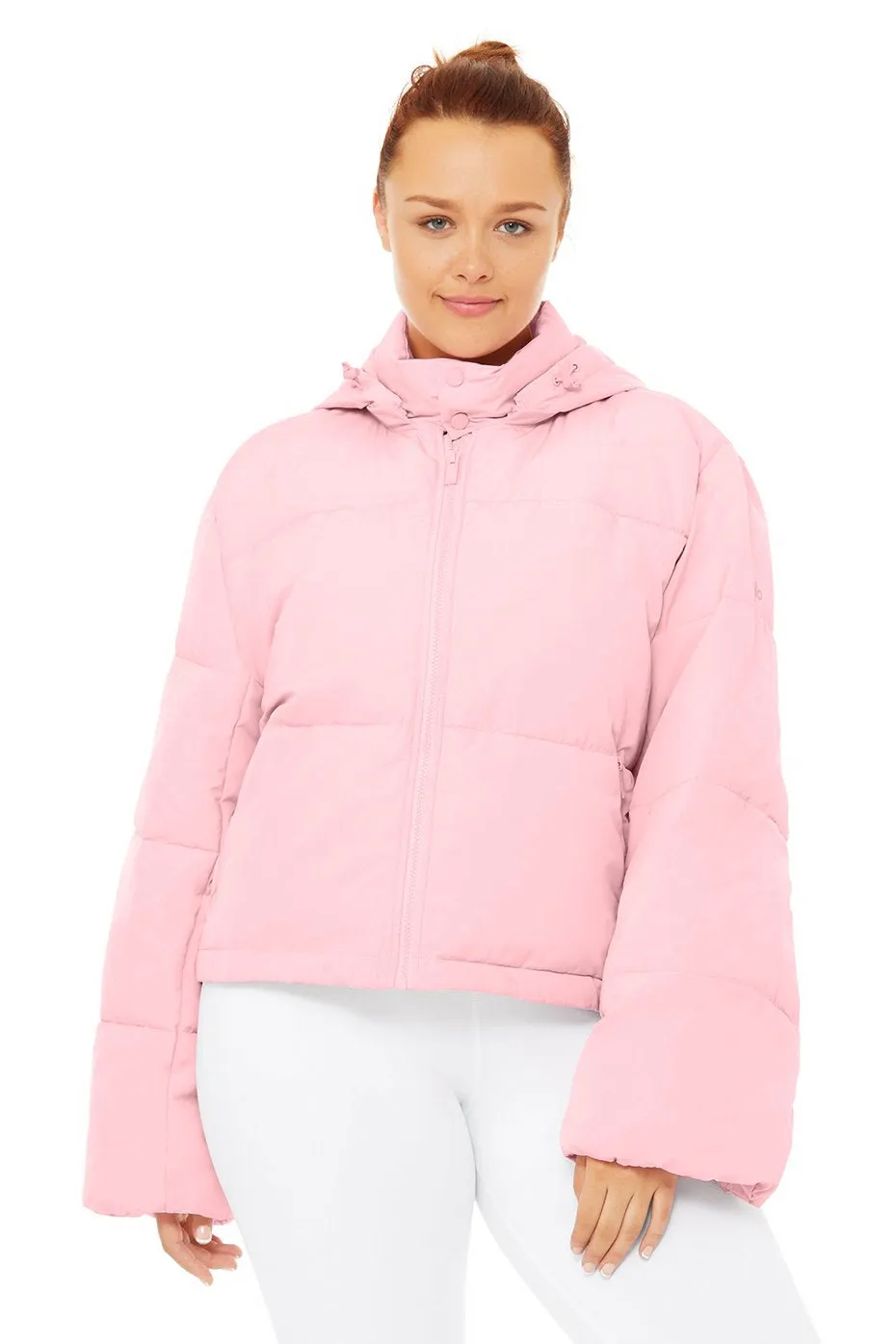 Introspective Quilted Jacket - Flamingo