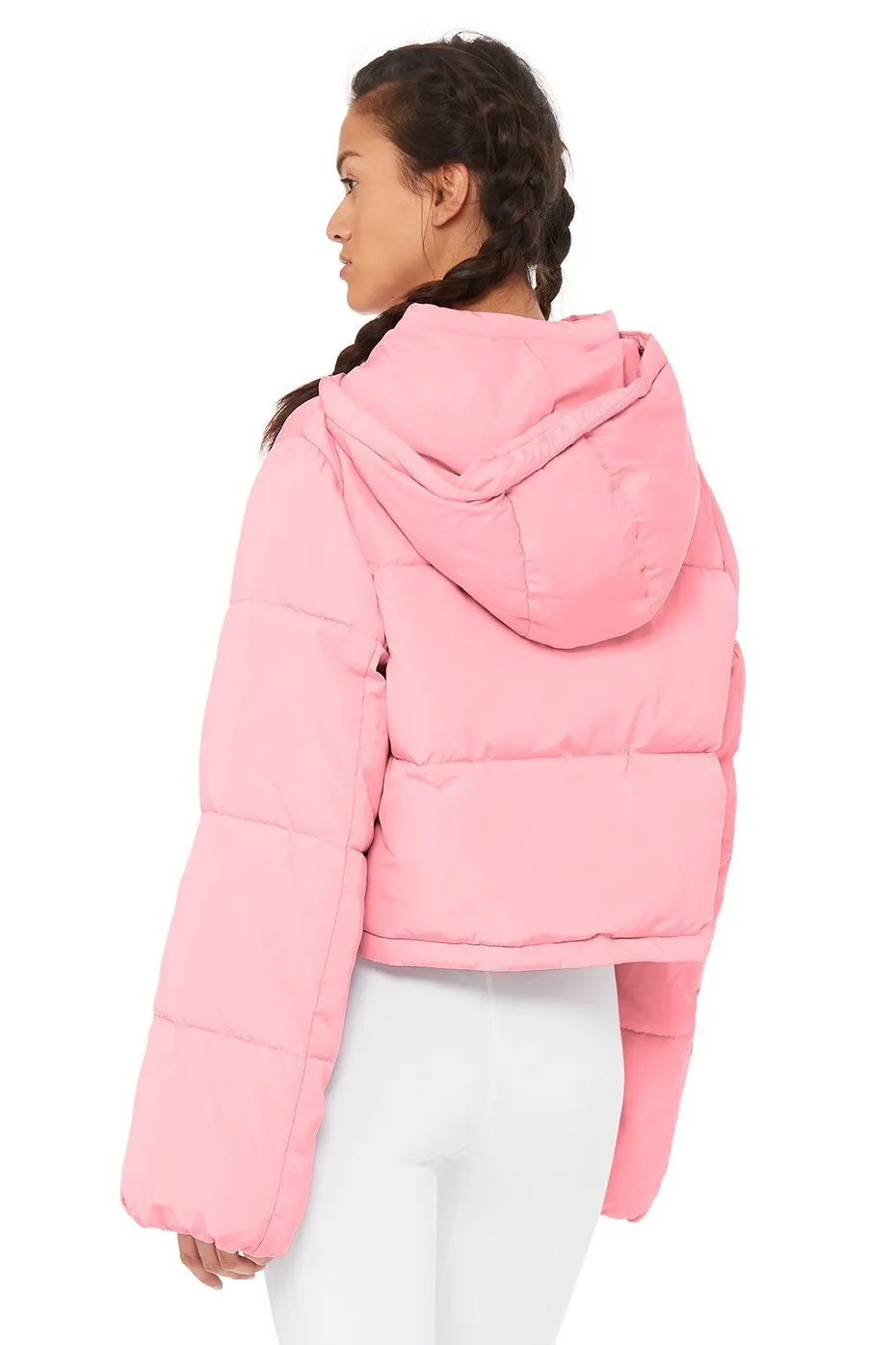 Introspective Quilted Jacket - Flamingo