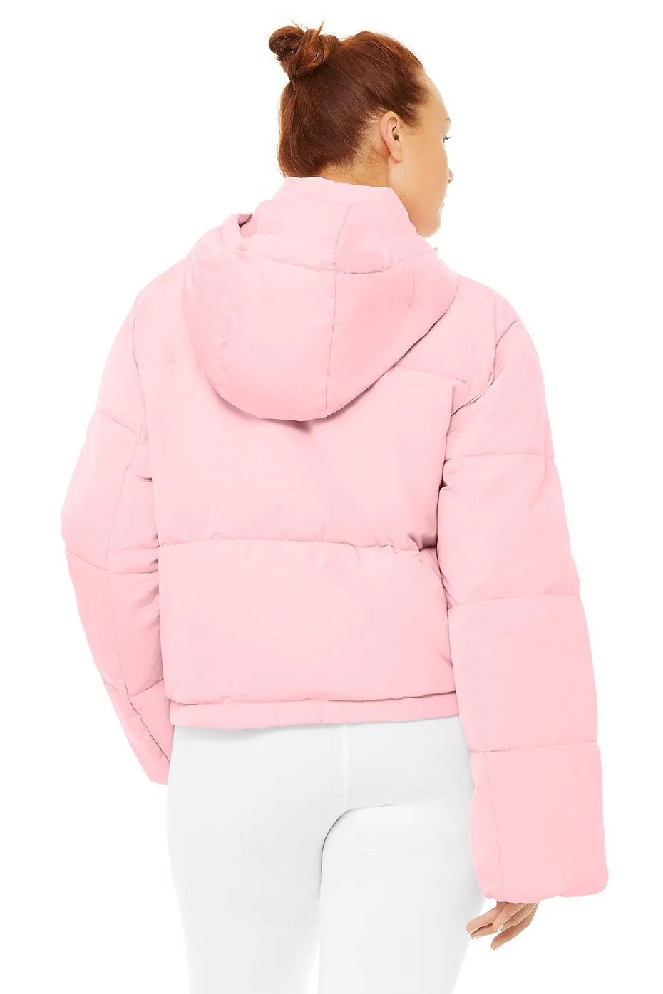 Introspective Quilted Jacket - Flamingo