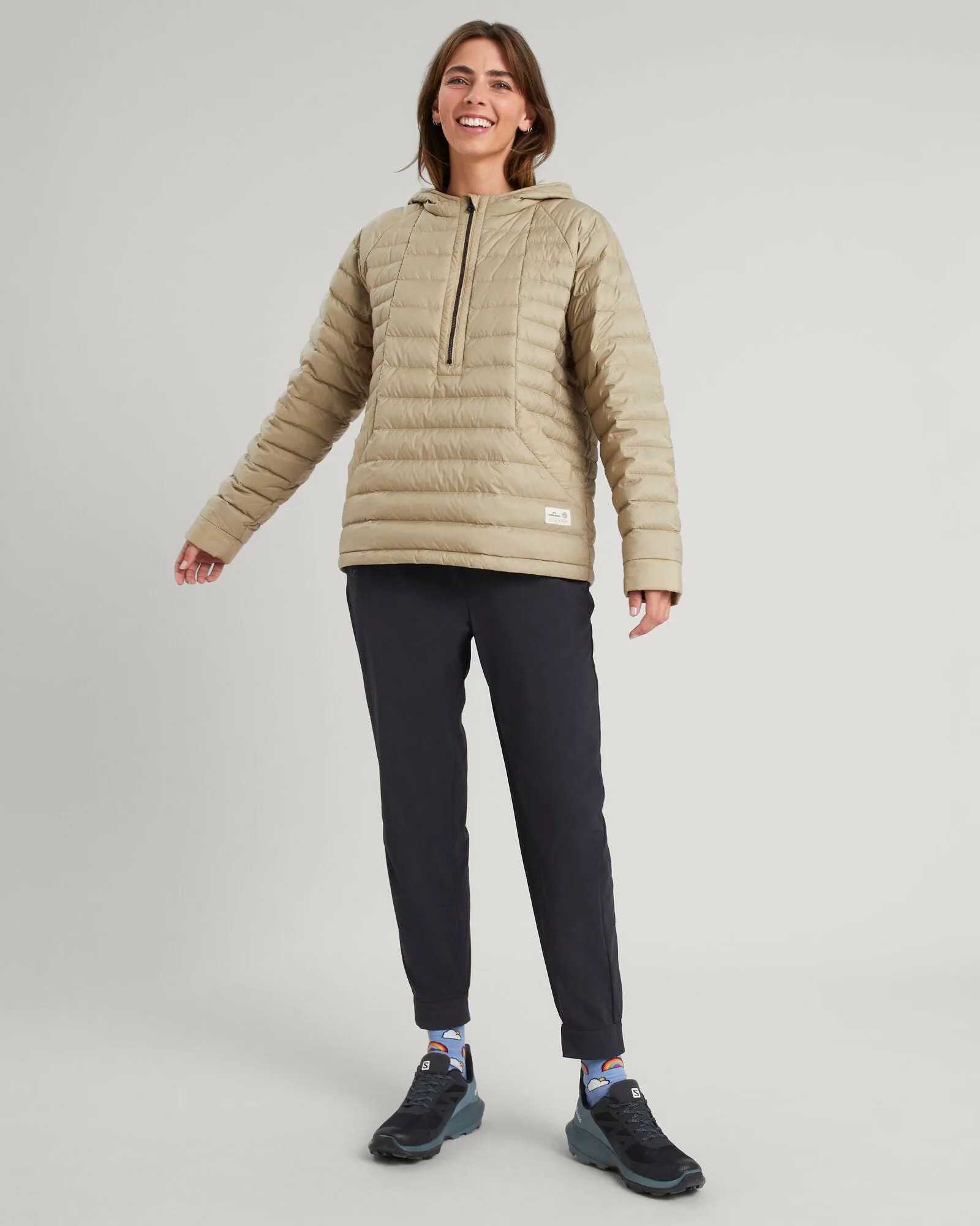 NXT-Level LT Unisex Down Hoodie - Olive Grey