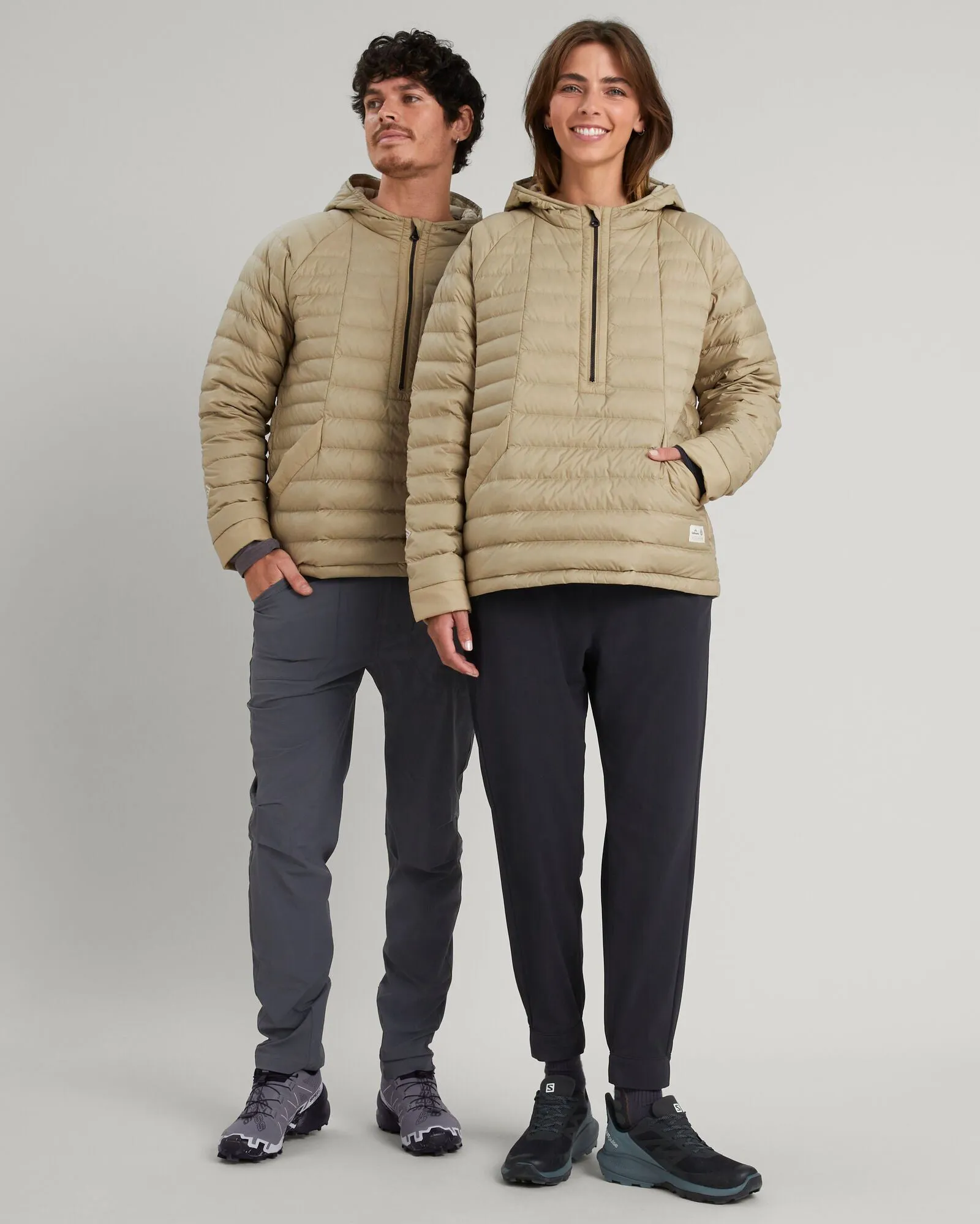 NXT-Level LT Unisex Down Hoodie - Olive Grey