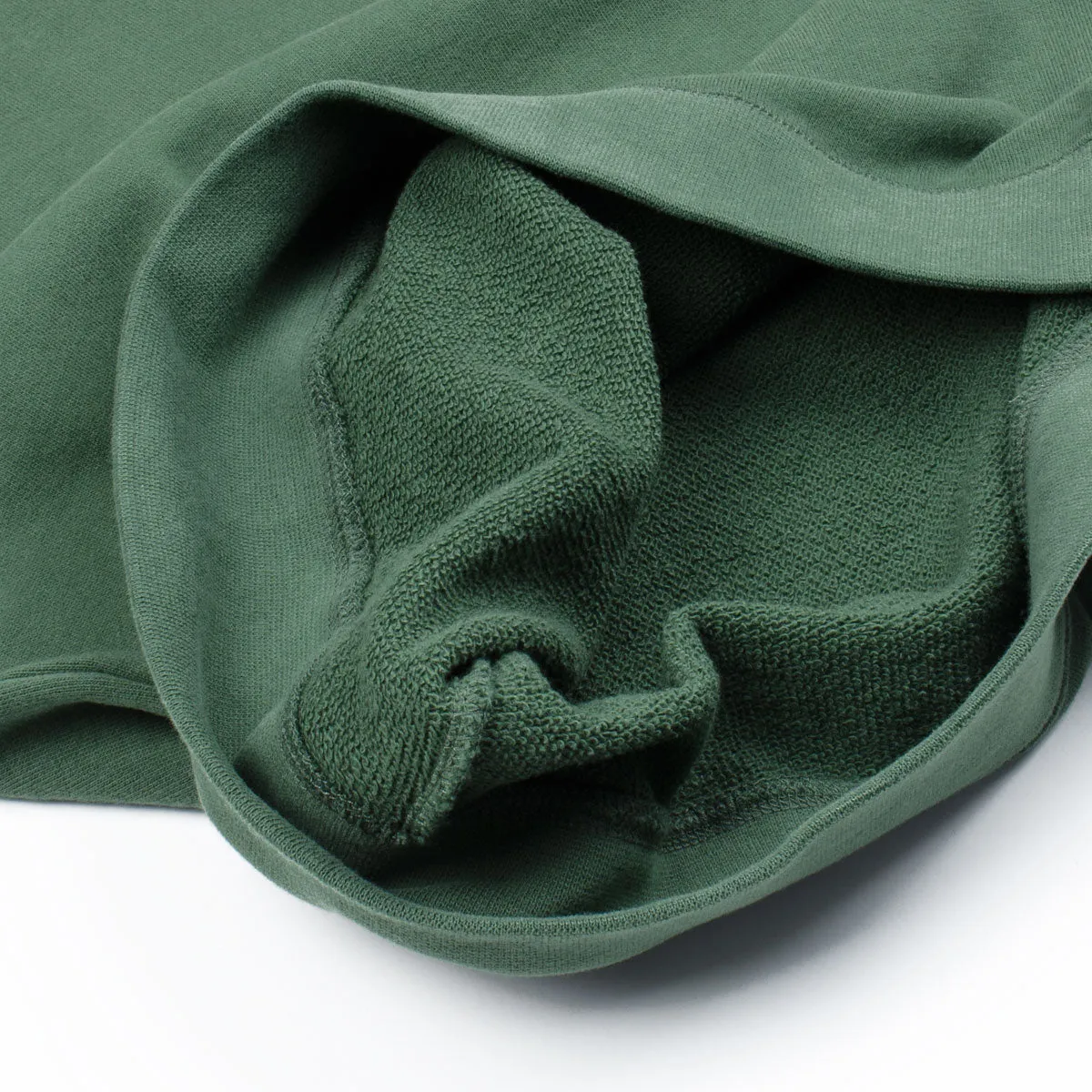Sunspel - Loopback Sweatshirt - Pine