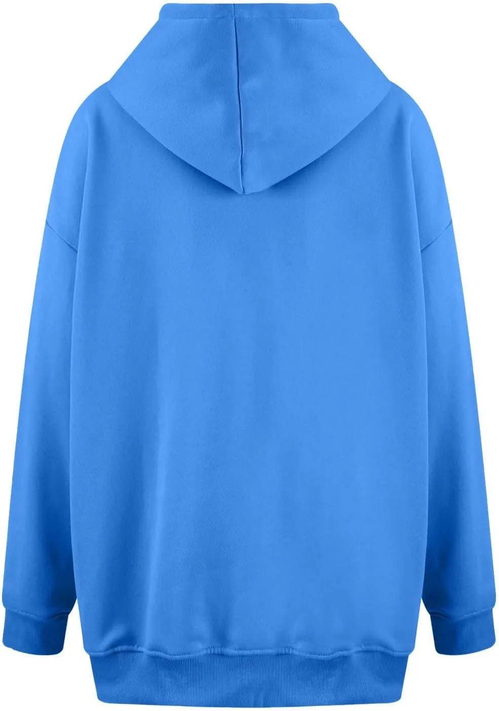 Womens Oversized Hoodies Causal Long Sleeve Fleece Hooded Sweatshirt Comfy Solid Color Pullover Tops Fall Outfits