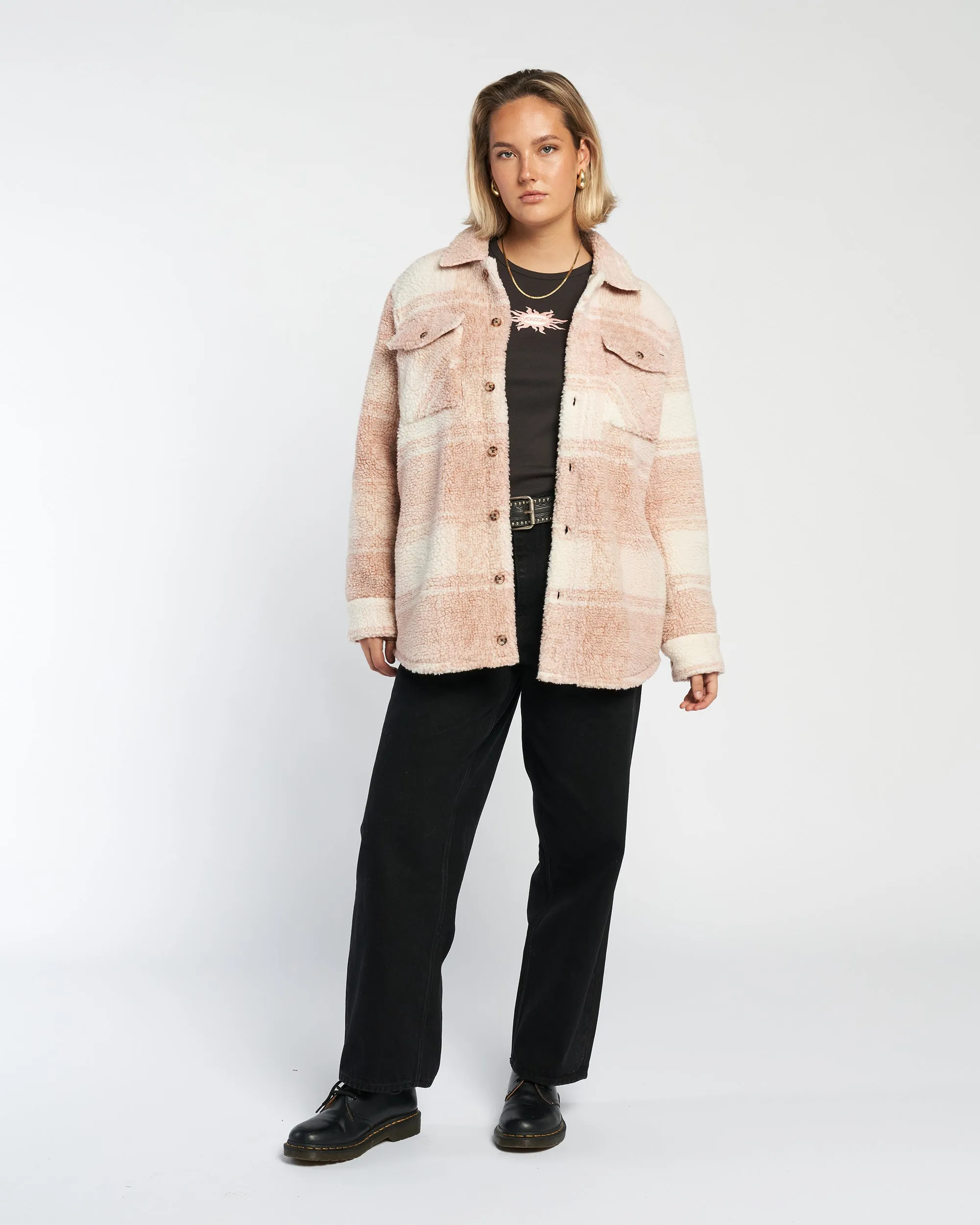 Womens Silent Sherpa Jacket
