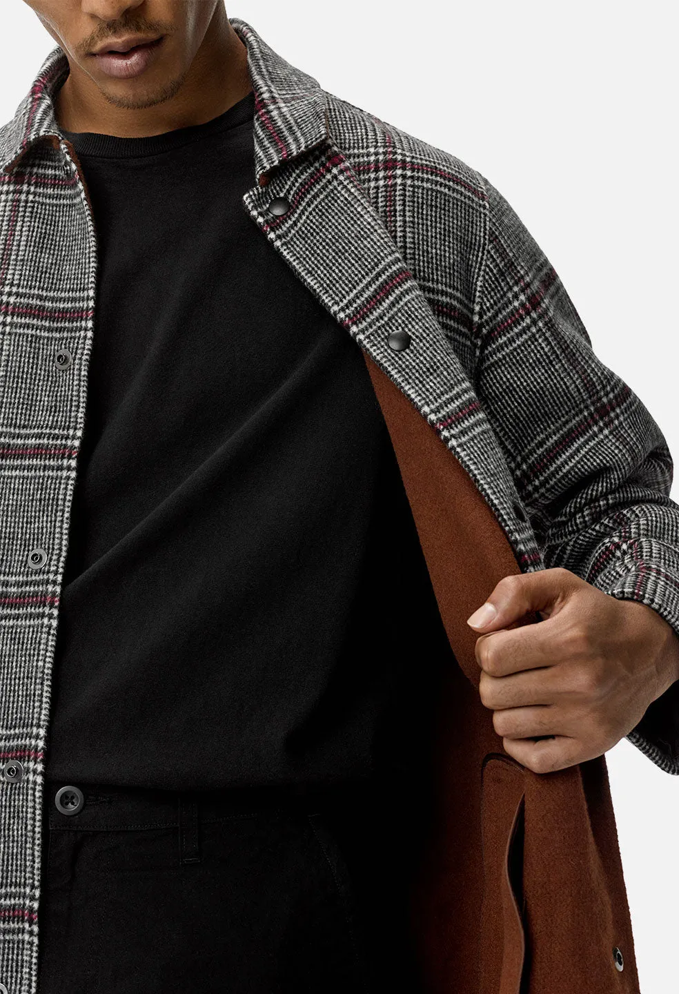 Wool Topcoat / Grey